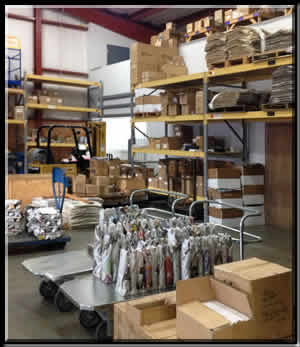 Packaging area