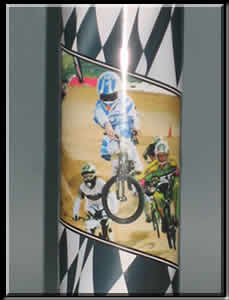 BMX Sublimated Set - Closeup.