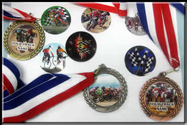 BMX Assorted Medallions.