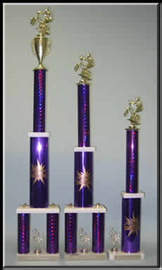 BMX - Purple and Gold.