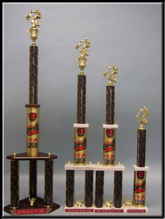 Redwood Empire BMX Trophy Set.