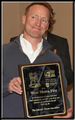 West Metro Fire Recognition of Heroism & Community Service.